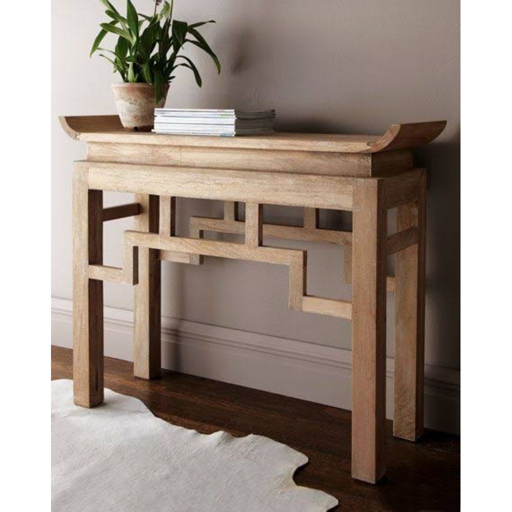 Meja Altar Leluhur Sembahyang Kayu Jati Minimalis Terbaru