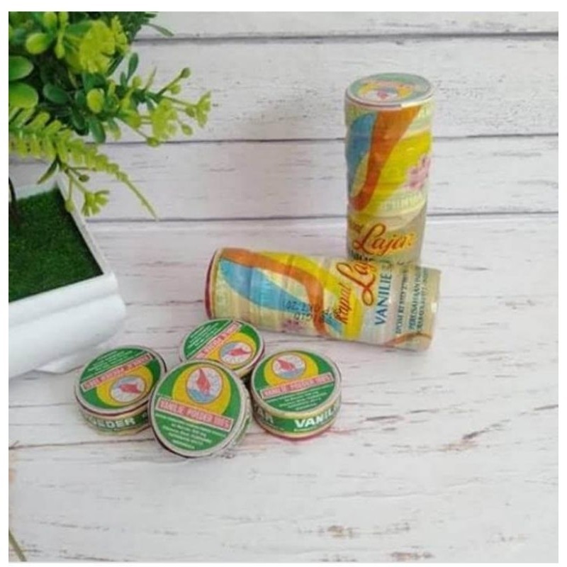 Vanili Bubuk Bulat Cap Kapal Layar 50 g Original - Vanili cap kapal layar 1pcs