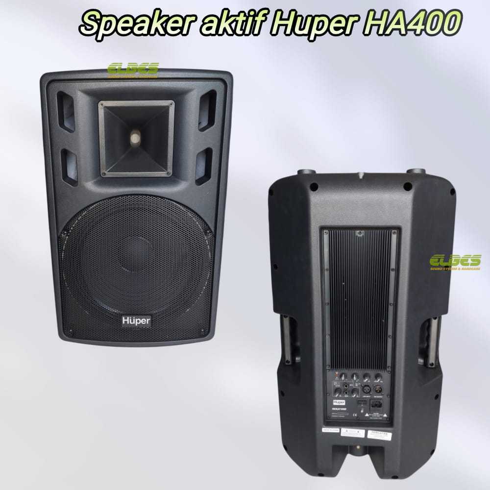 Speaker aktif HUPER HA400 speaker monitor 15in HUPER HA 400 Original