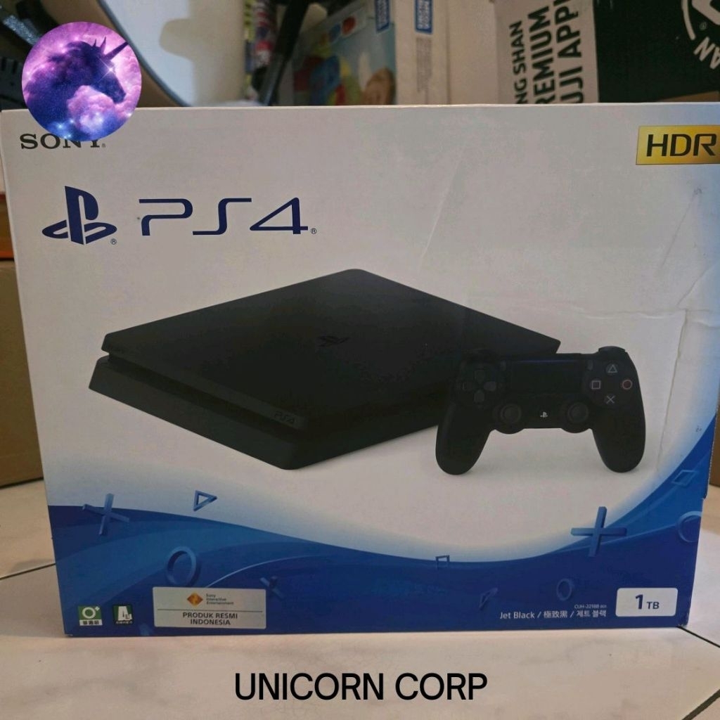PS4 Slim 1 TB Resmi Indo BNIB Segel CUH-2218B Garansi Resmi Indonesia New Original Playstation 4
