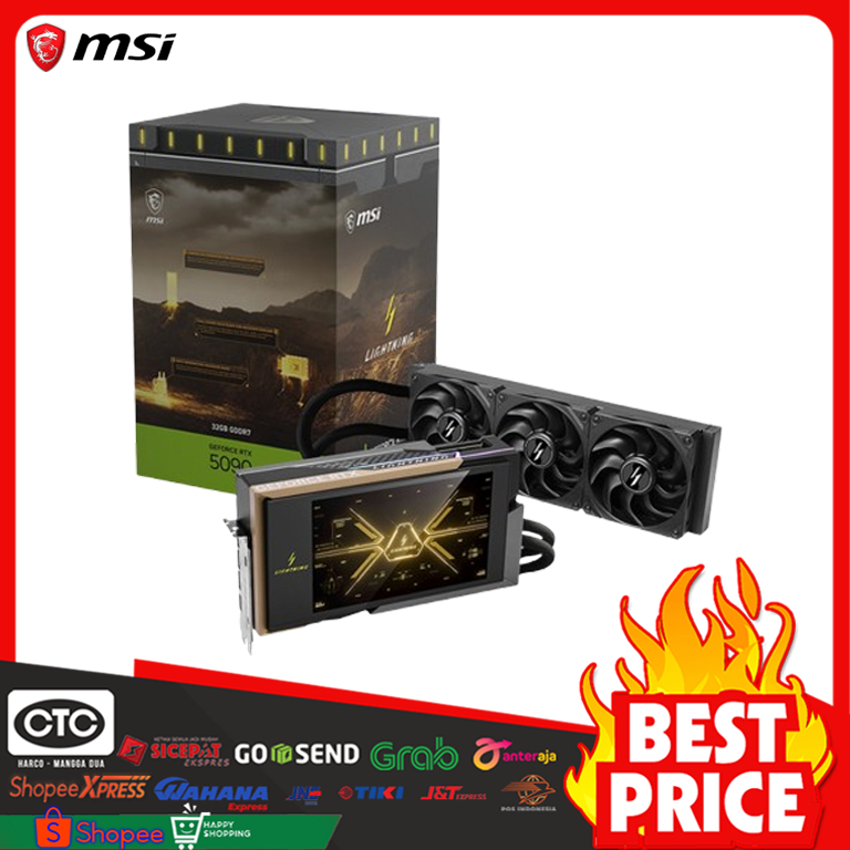 VGA MSI GeForce RXT 5090 32G LIGHTNING Z - GRAPHIC CARD RTX5090 - LIMITED EDITION