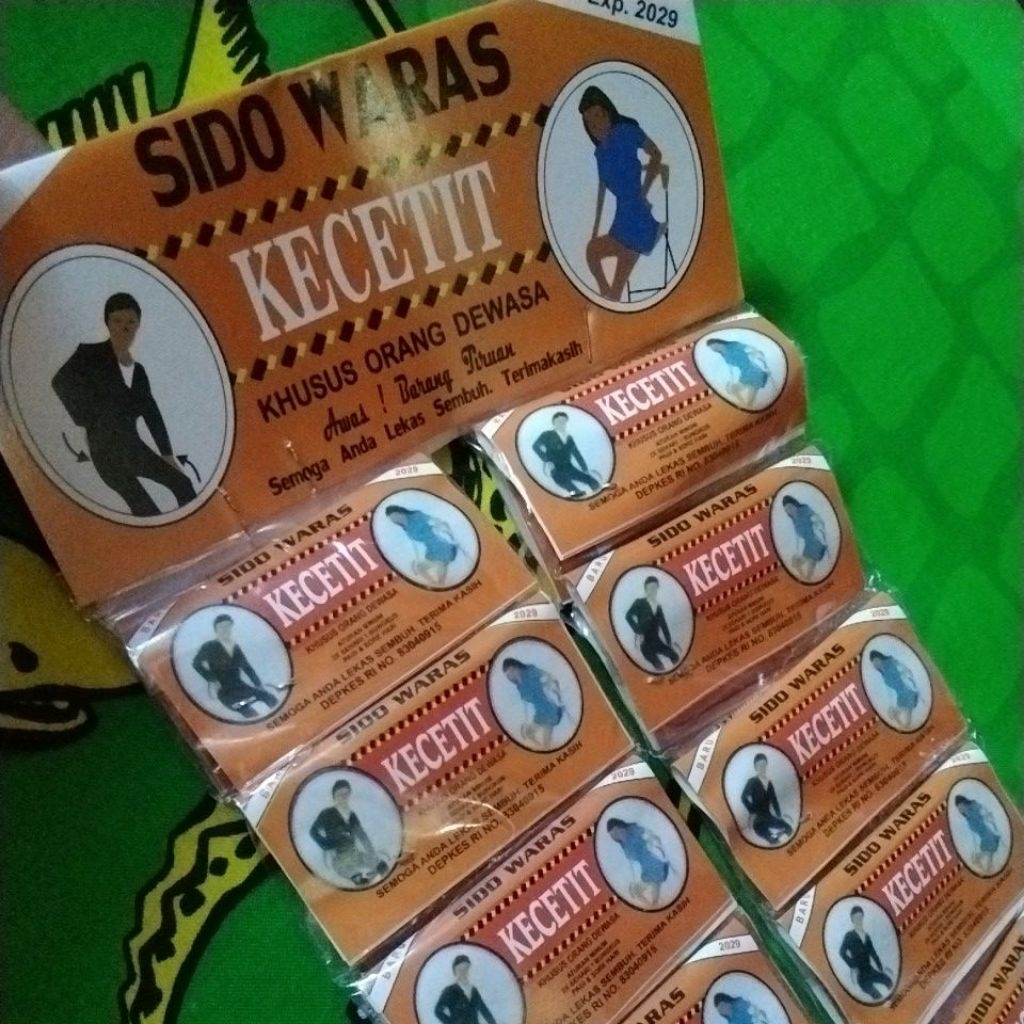 Pil Kecetit SidoWaras Hanger Original 100% - Mengatasi Nyeri Sendi dan Otot