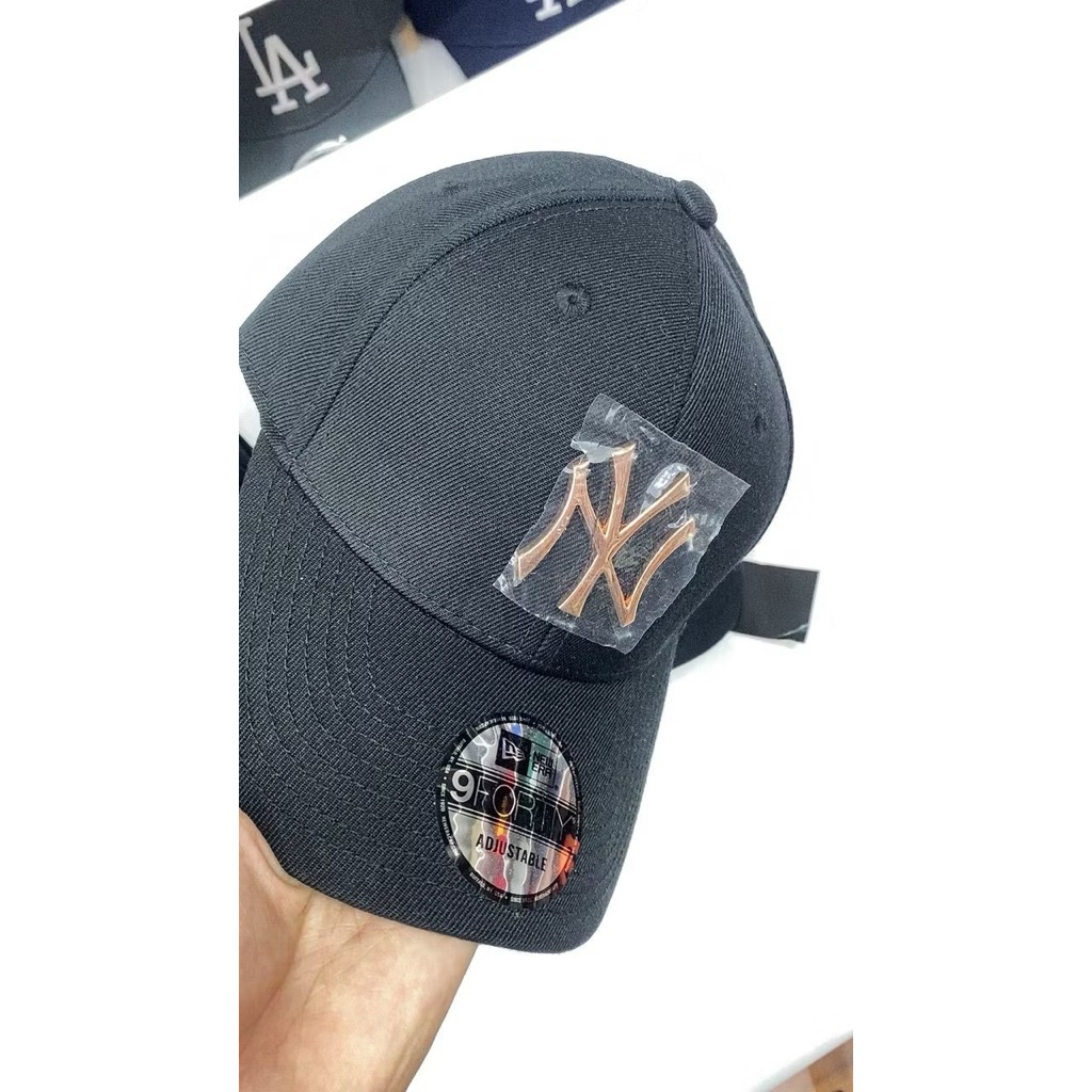 Topi n y logo besi cotton baseball caps