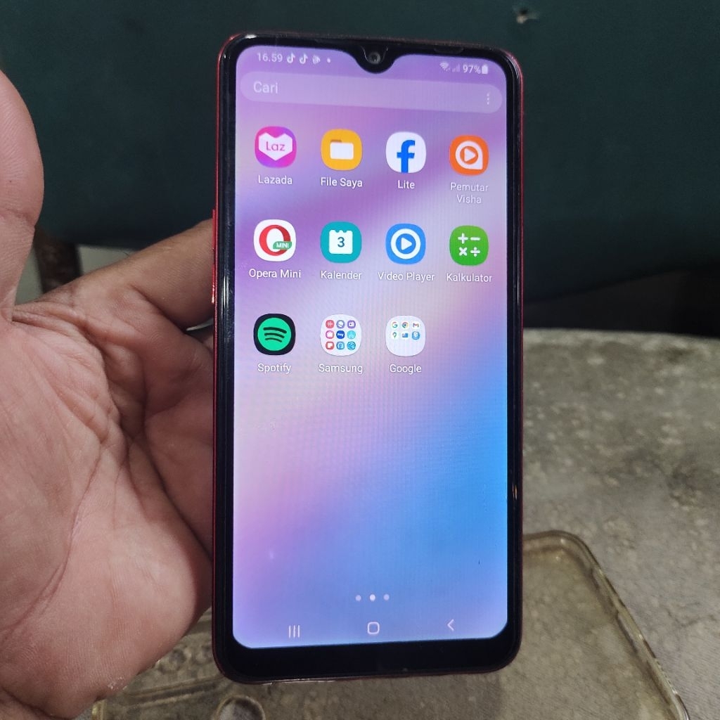 hp Samsung A10S Ram 2 rom 32 android versi 11