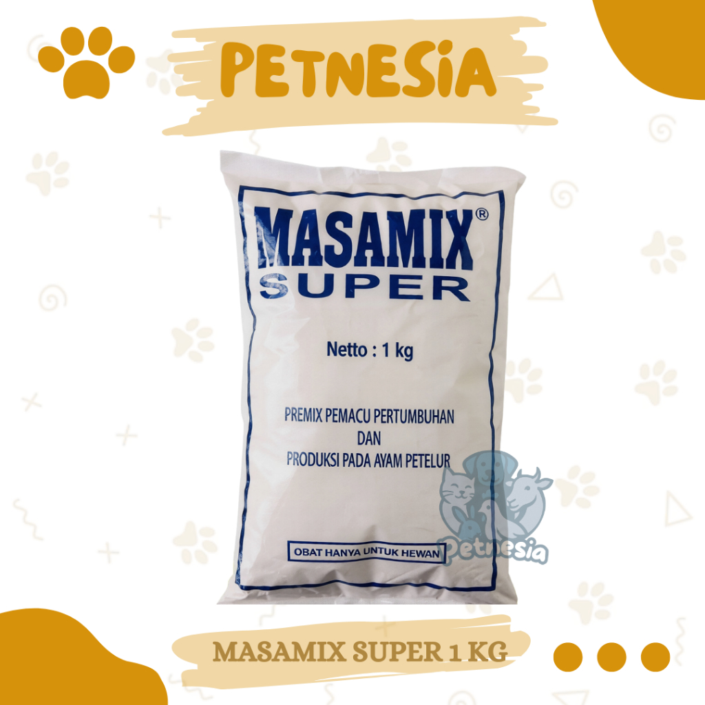 MASAMIX SUPER 1 KG - Premix Pemacu Produksi Ayam Petelur
