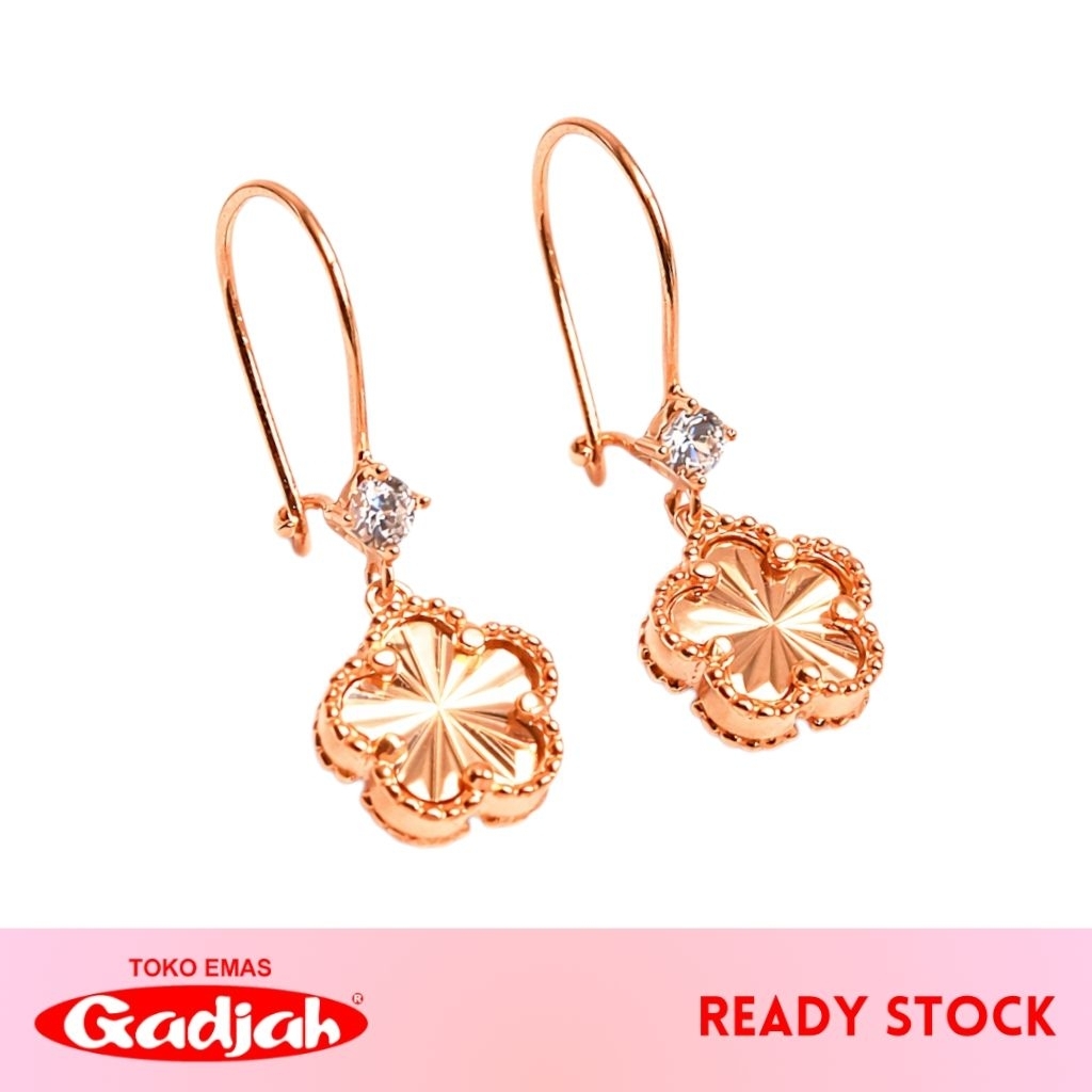 Anting Emas Bunga Shimmer - Toko Emas Gadjah