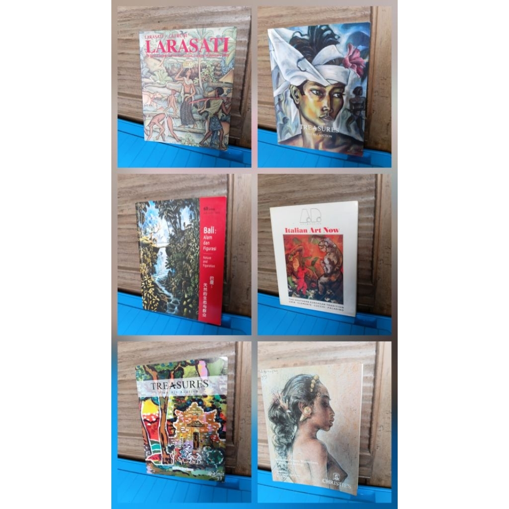 buku art painting katalog treasure larasati