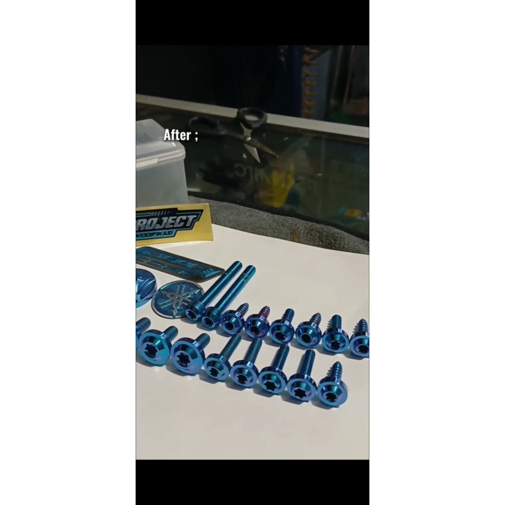 PAKETAN BAUT CVT VARIO 125/150 BAUT CVT TITANIUM GR5/ BAUT CVT VARIO 125/ vario 150