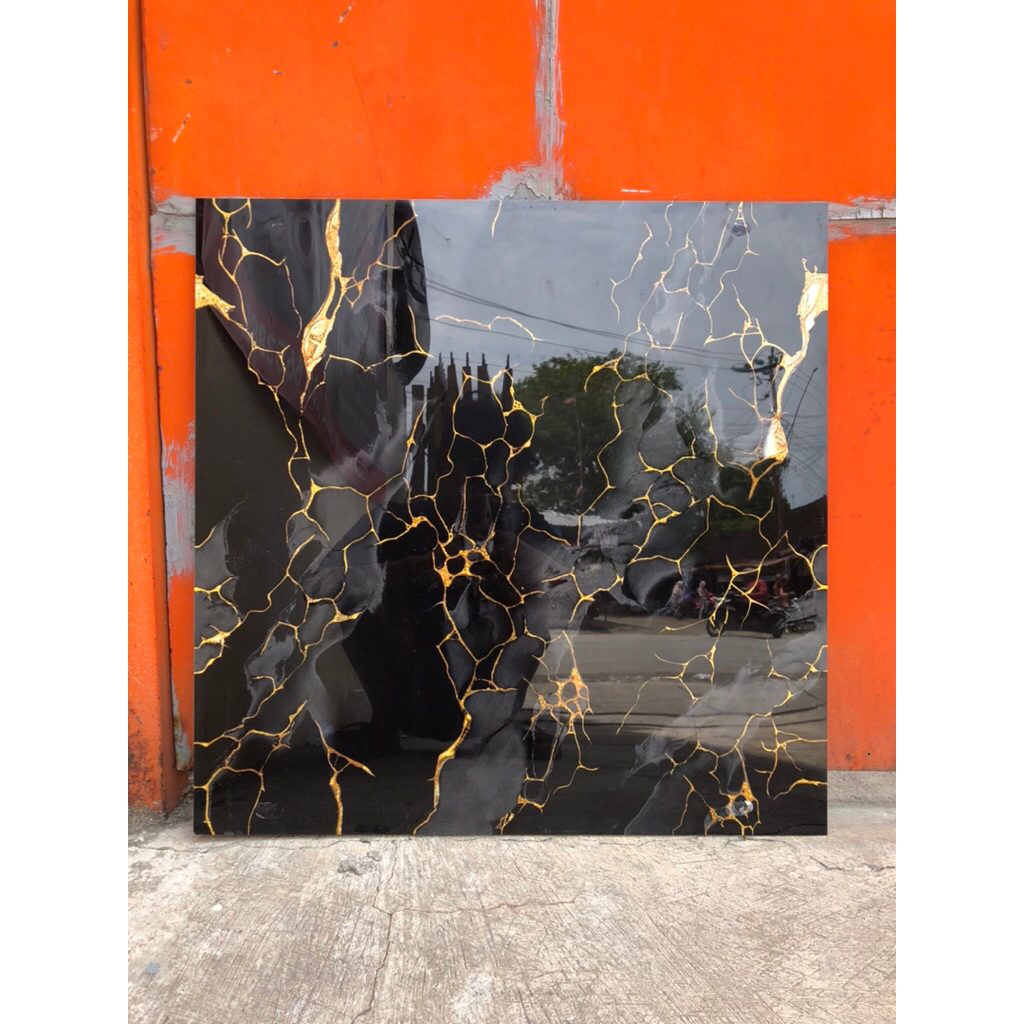 granit Arna Kavaya Black & Garvita Black 60x60