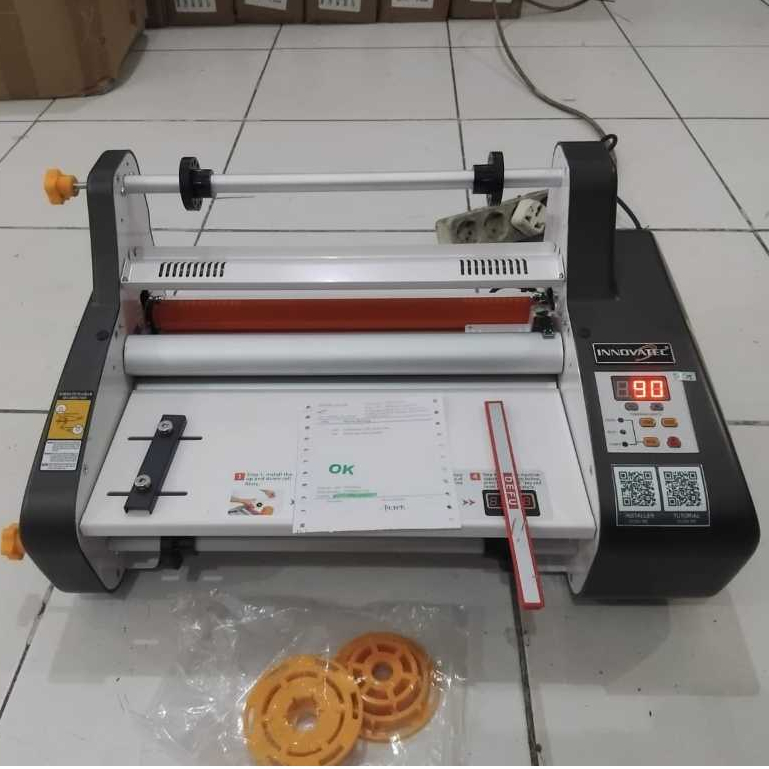INNOVATEC Mesin Laminasi Roll 3520 Alat Laminating Panas Dingin Terbaru Bkn 3510