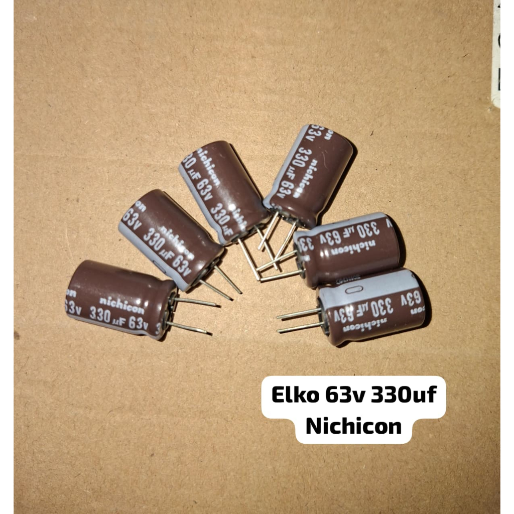 ELKO 63V 330UF NICHICON Original