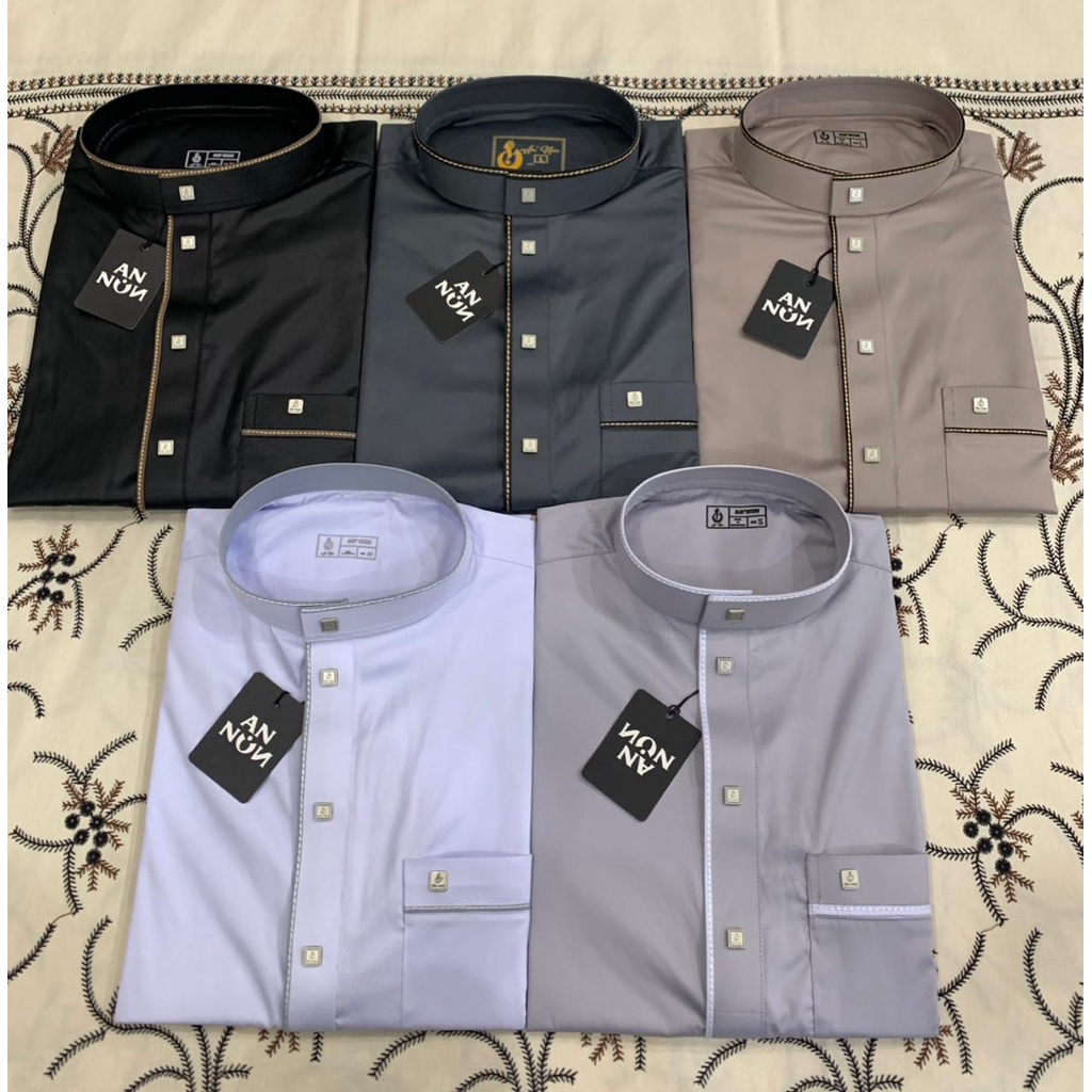 BAJU KOKO ANNUN SAUDI LIS JAHIT