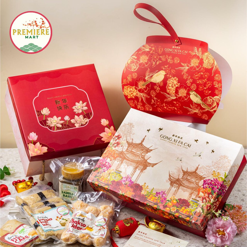 Hampers CNY Premieremart homemade frozen food