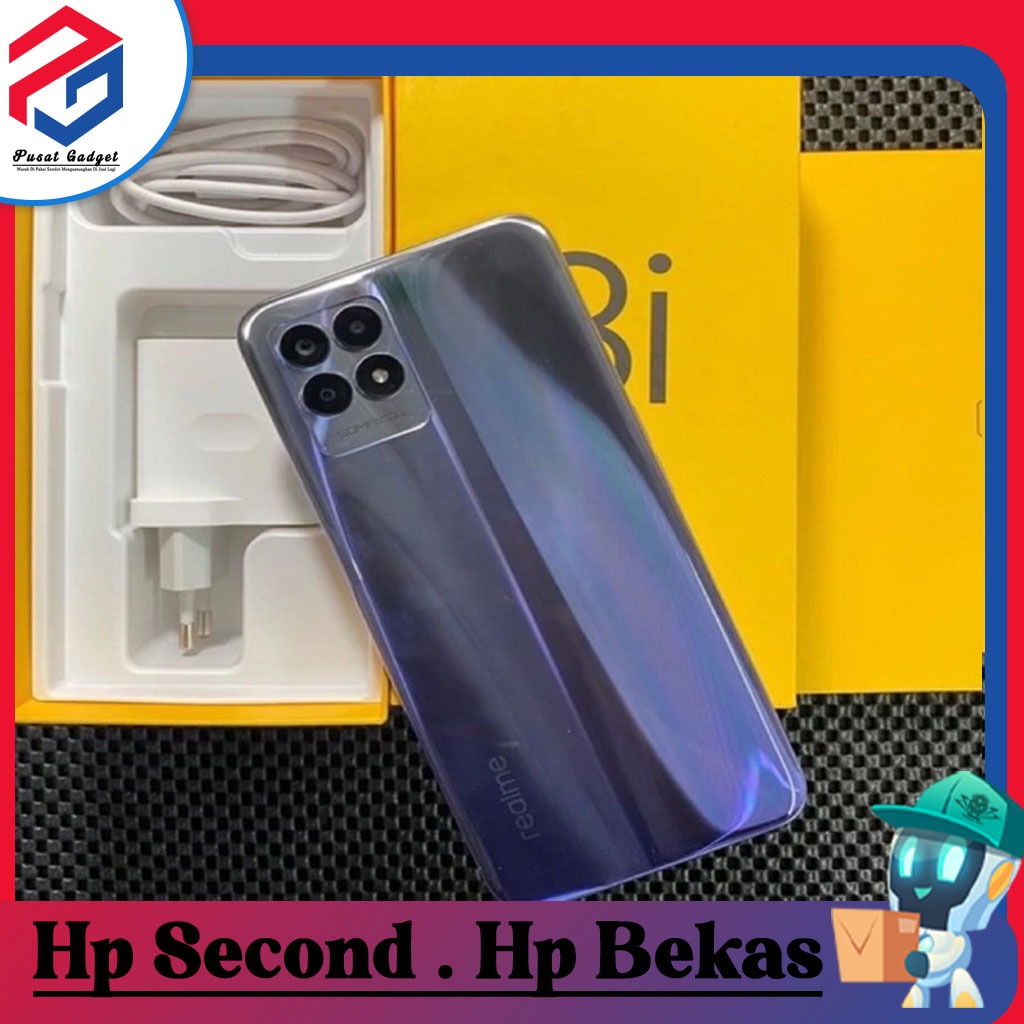 Realme 8i Ram 4/64GB | Ram 6/128GB Second Pusat Gadget