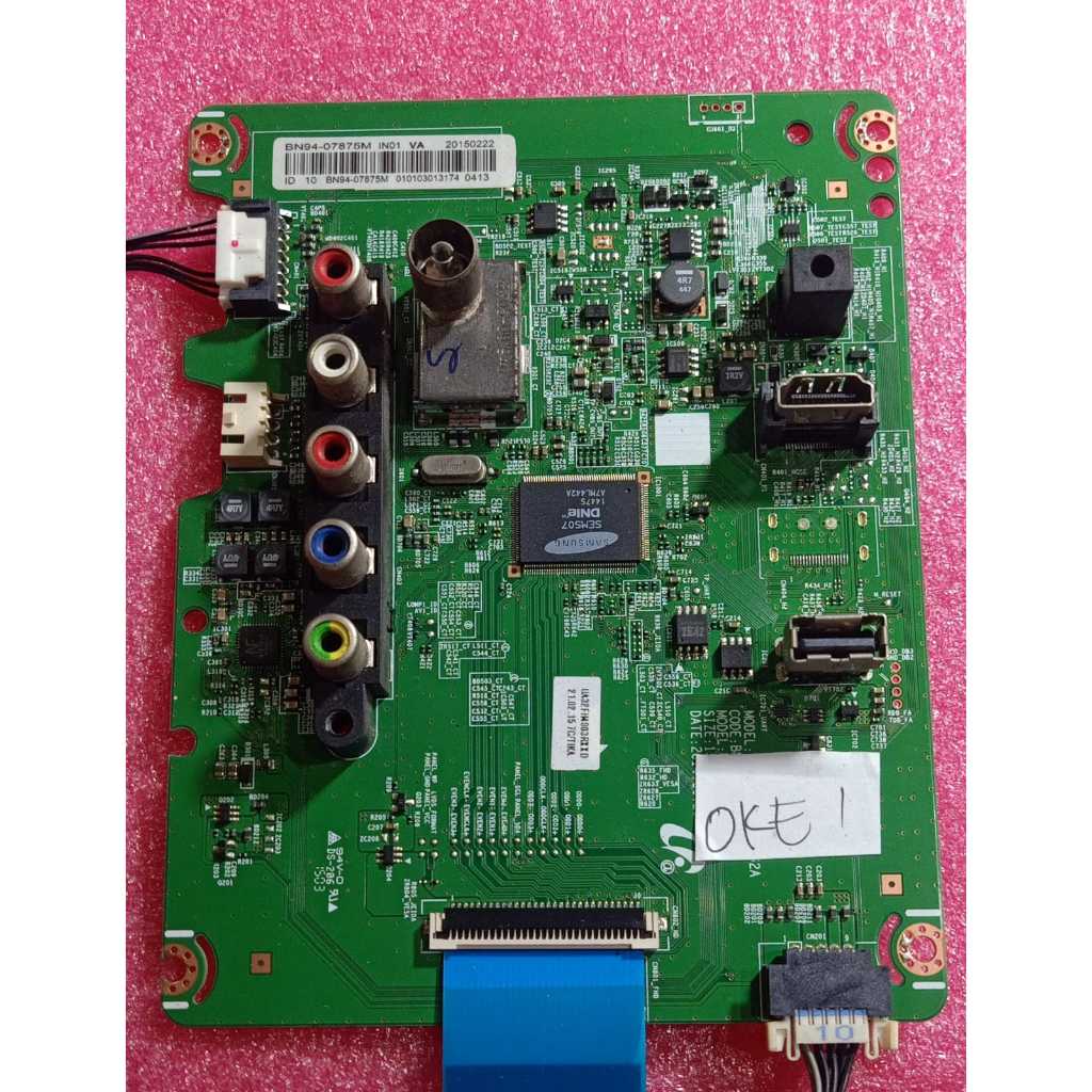 Mainboard tv Samsung 32 BN94-07875M. Bekas bergaransi.