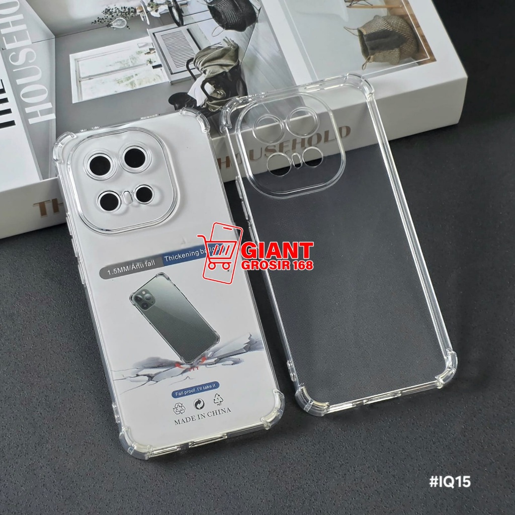 IQOO 15 IQOO Z10R CASE BENING CRACK PREMIUM SILIKON BENING TRANPARAN CASING SOFT PROTECT KAMERA IQOO