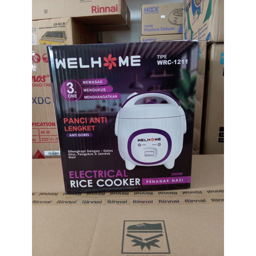 RICE COOKER WELHOME / MAGIC COM WELHOME WRC-1211