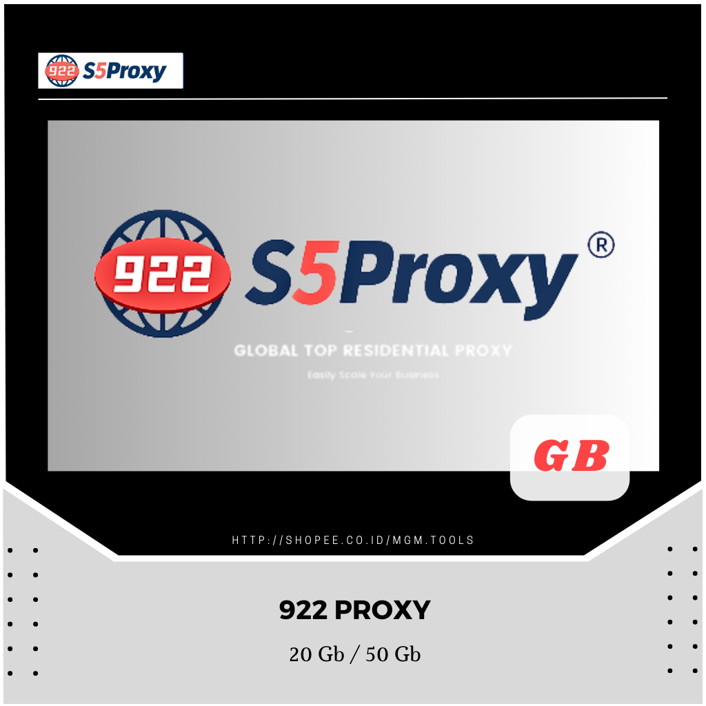 922 Proxy  20 Gb / 50 Gb | CDKey