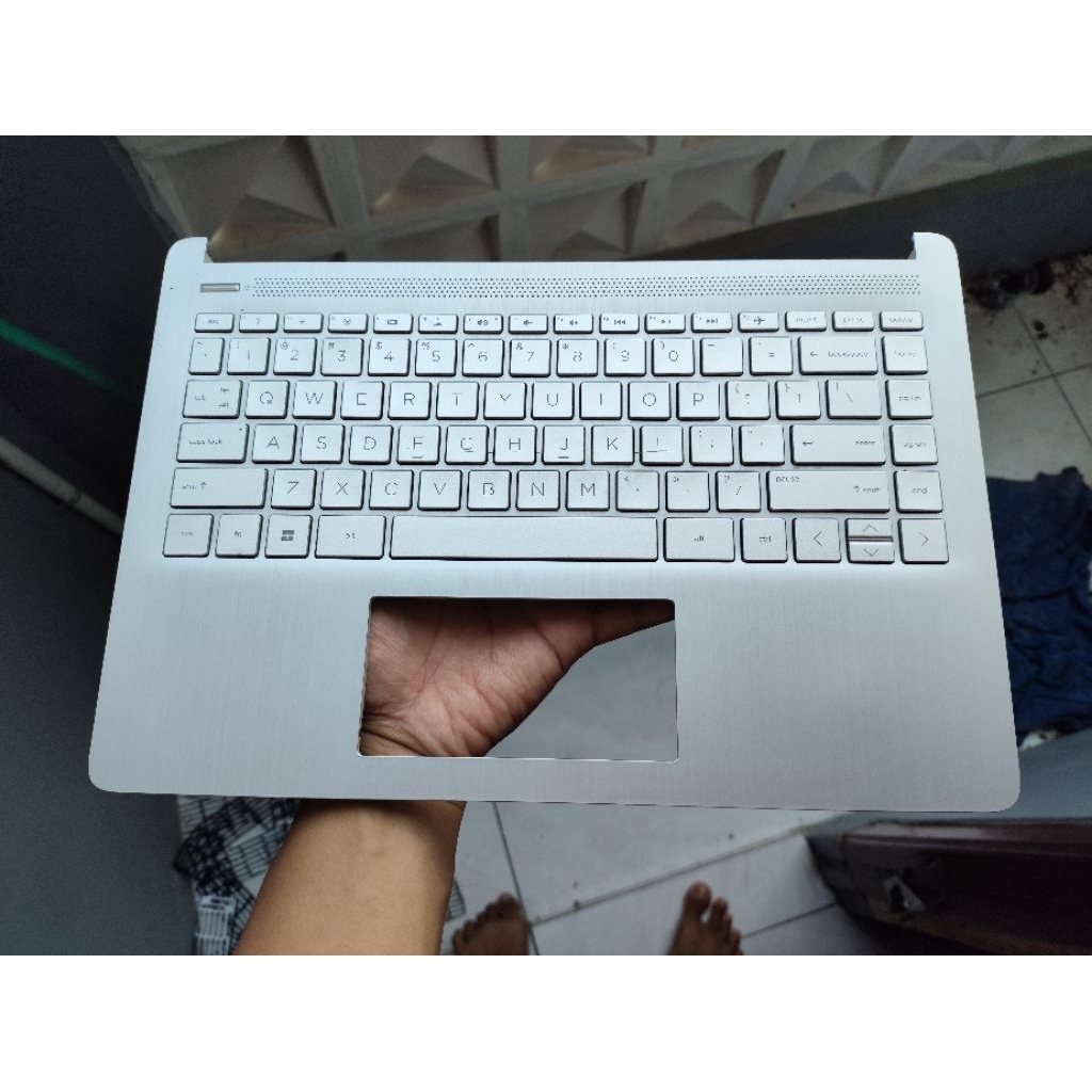 Palmrest Frame Keyboard Backlight HP 14s-DQ 14s-FQ 14s-DR