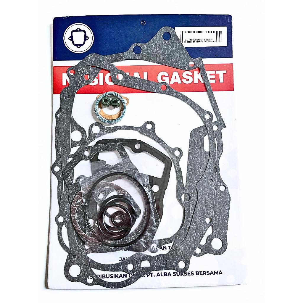 Gasket Full Set Packing Lengkap Honda GL Pro Neotech / Tiger Original NGI