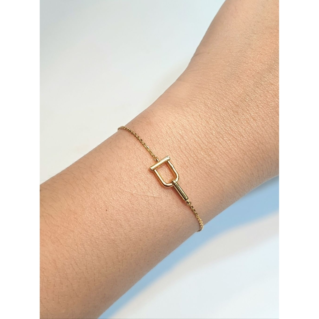 Gelang Rantai Emas Fashion Wanita Nori Serut 1.9 Gram 700 16K (RH420)