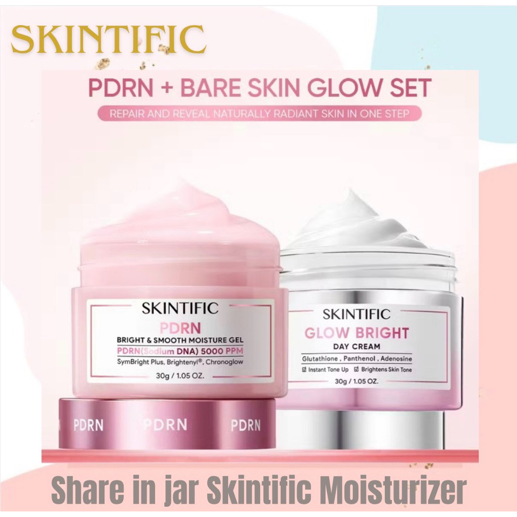 [SHARE IN JAR] SKINTIFIC PDRN || SKINTIFIC GLOW BRIGHT
