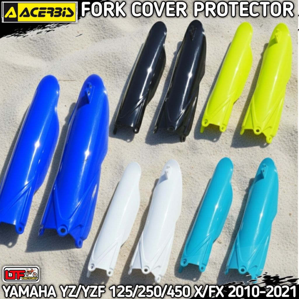 YAMAHA YZ WR 125 250 X - YZF WRF 250 450 FX - ACERBIS FRONT FORK GUARD PROTECTOR - COVER SHOCK - SHO