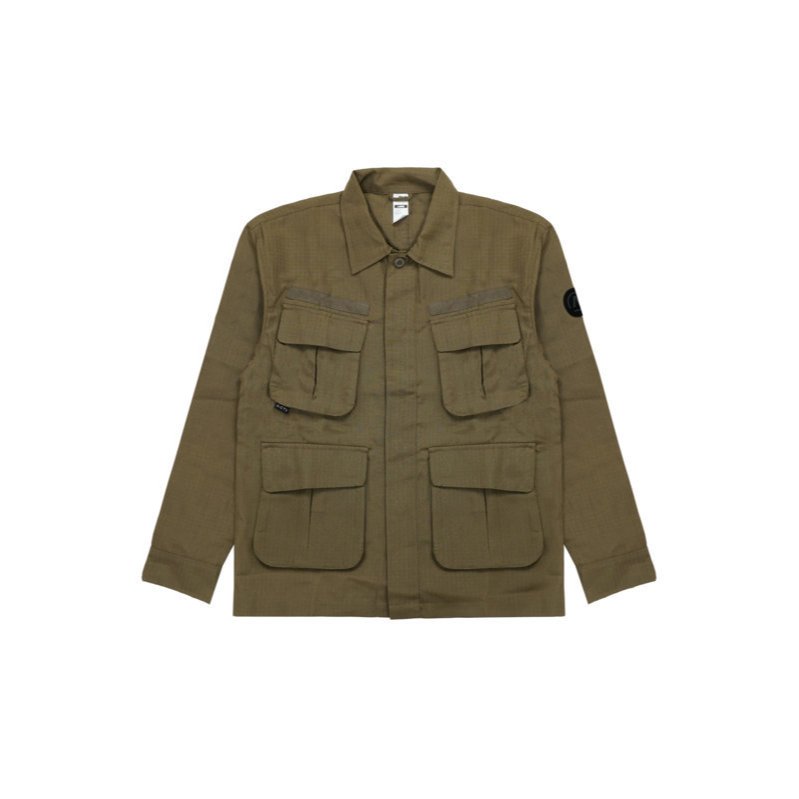 BLOODS JACKET  CANVAS  JK ARVEN ACTV OLIVE