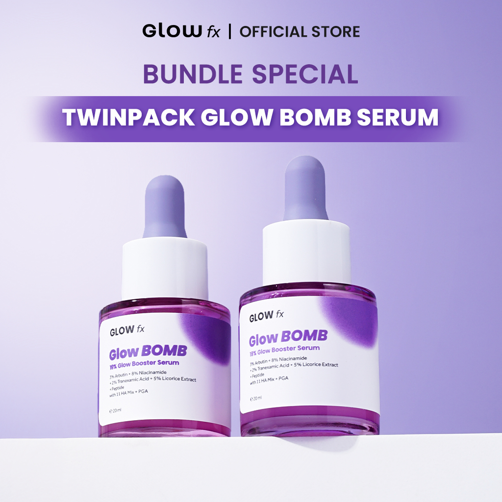 GLOW fx BEAUTY [Twin Pack] Glow Bomb Serum 20mL - 2 Pcs