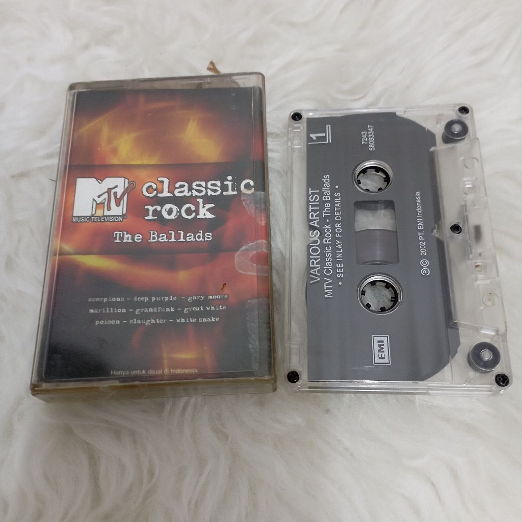 Kaset Pita Mtv Classic Rock