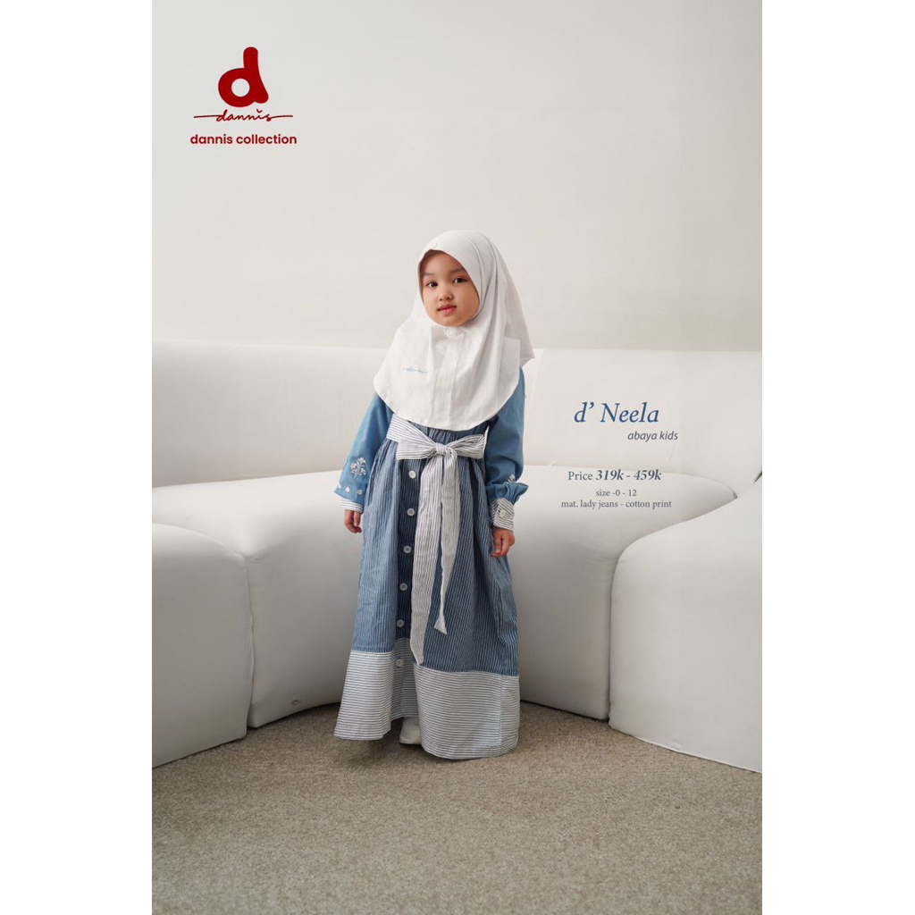 Abaya Anak Dannis Sarimbit D’ Neela