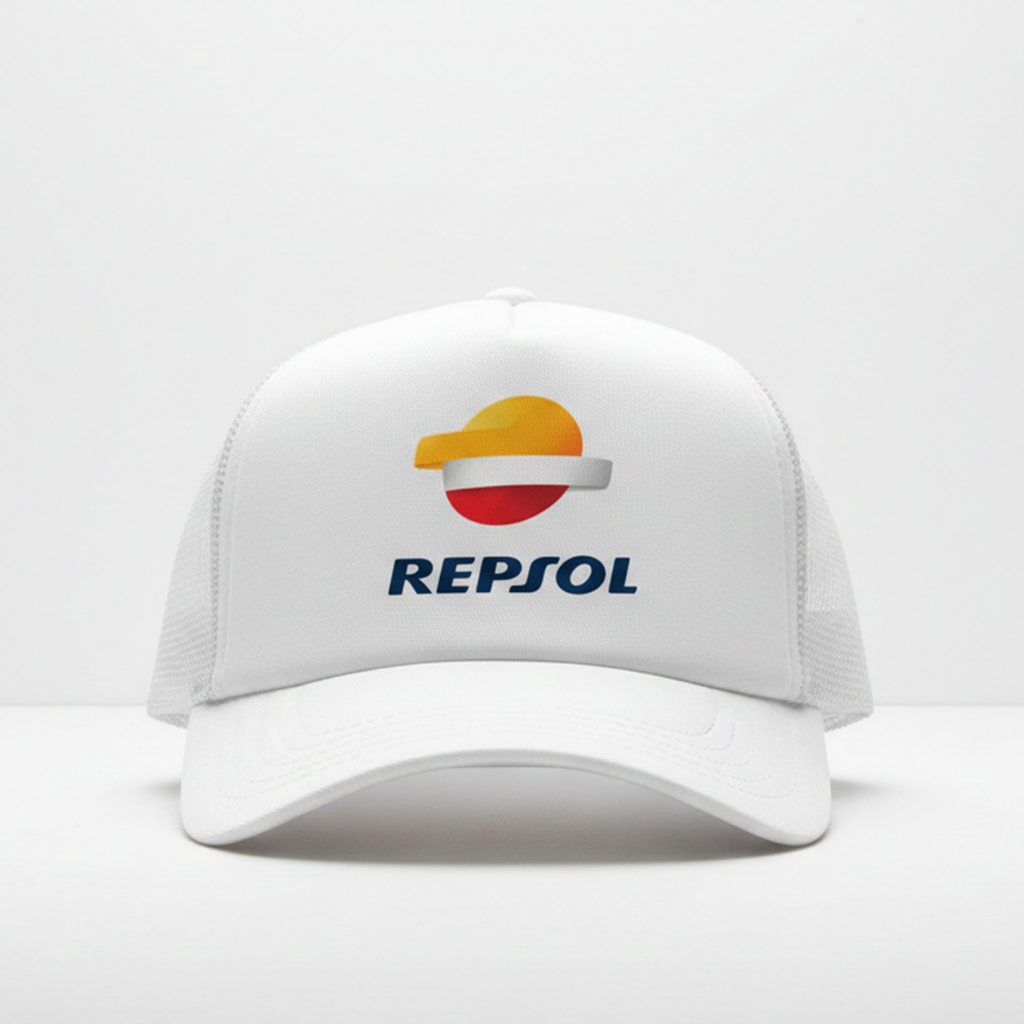 Topi Trucker honda REPSOL Dewasa Unisex - Topi Jaring bisa custom logo Satuan