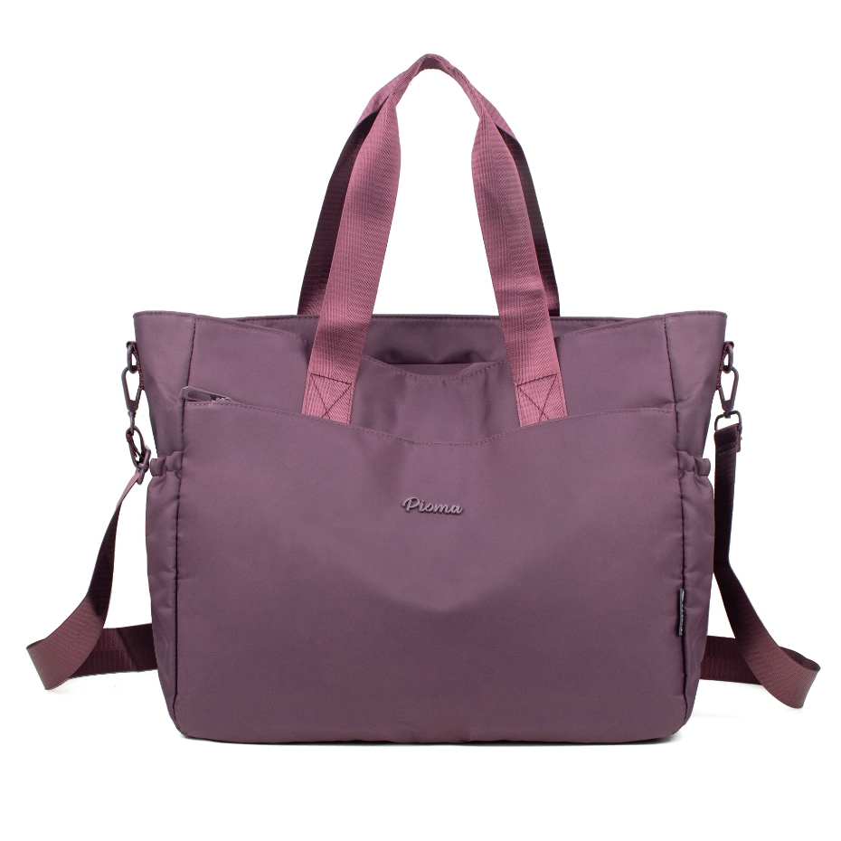 OMIPABAGS  Pioma Mika Tas Wanita Ukuran Besar Tas Selempang Handbag Cocok untuk Kerja & Kuliah