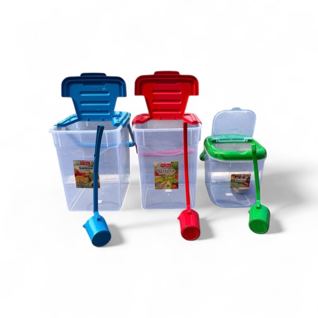 Toples Es Buah 15 Liter / 25 Liter / 35 Liter + Gayung Lion Star / Aquarium Es Buah