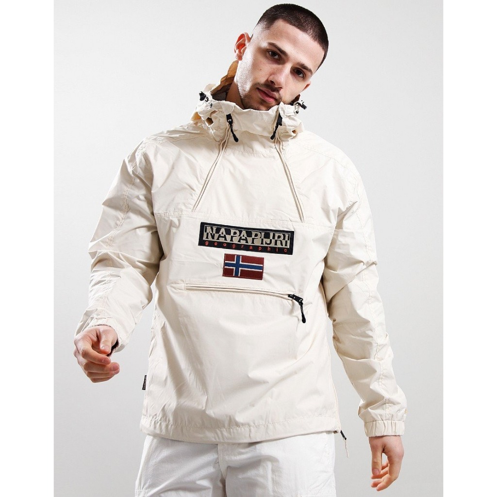 Napapijri Northfarer 2.0 Summer Jacket (Whitecap Gray) Original