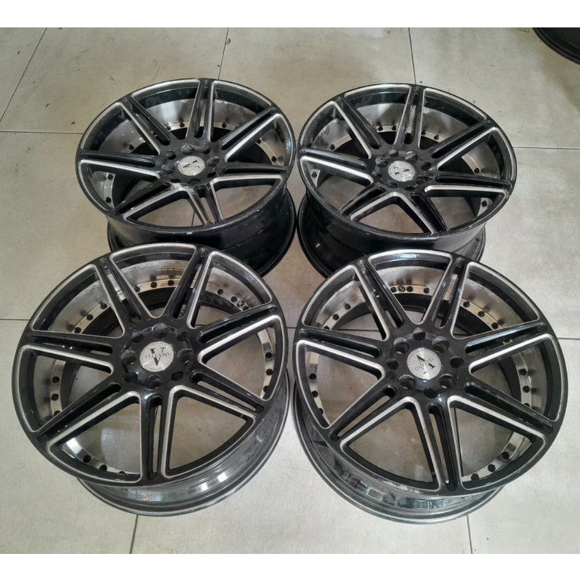 Velg Vellano R17 Pcd 8 X 100/114 Lebar 7.5/8.5 cocok buat raize rocky vios yaris dll
