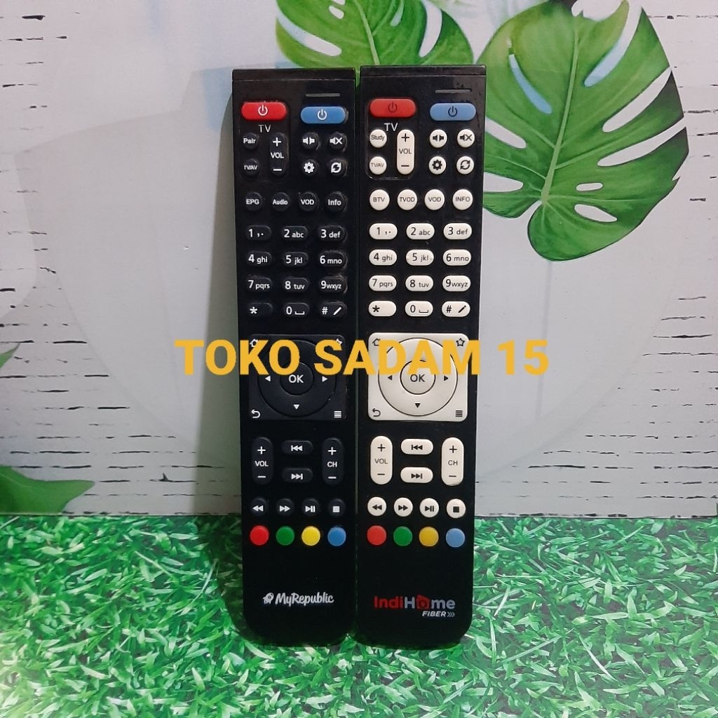 REMOTE REMOT RECEIVER STB PARABOLA MYREPUBLIC INDIHOM FIBERHOME ORIGINAL