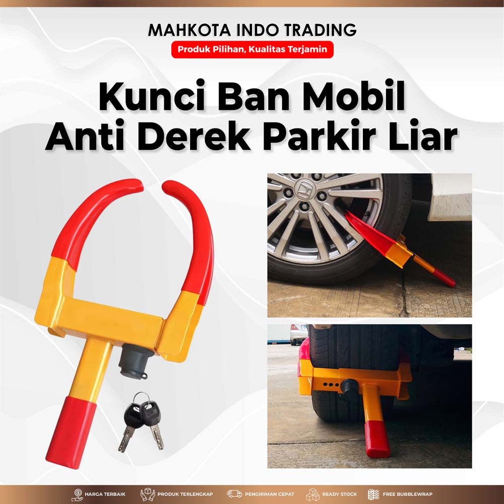 KUNCI BAN MOBIL ANTI DEREK  / PENGAMAN BAN ANTI MALING AMAN