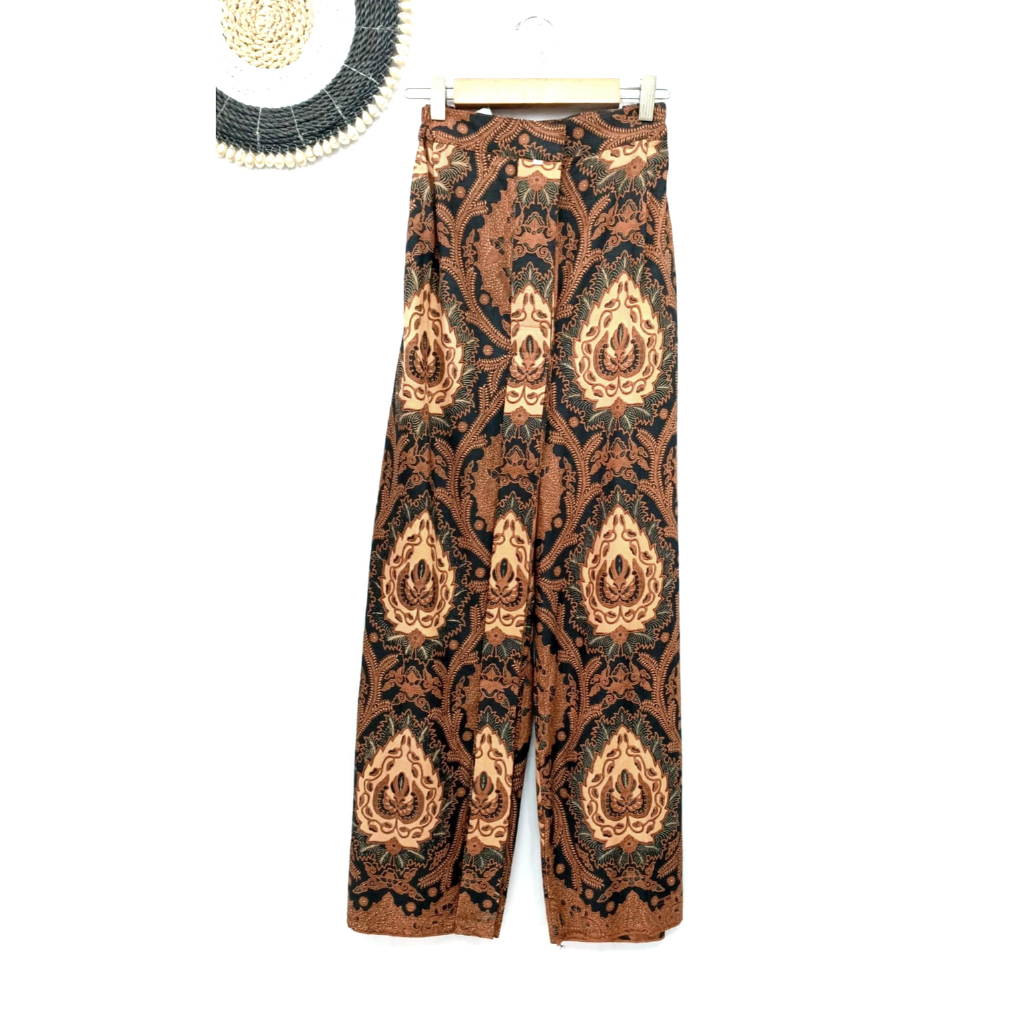 Celana Batik Wiru Sogan Katun Adem