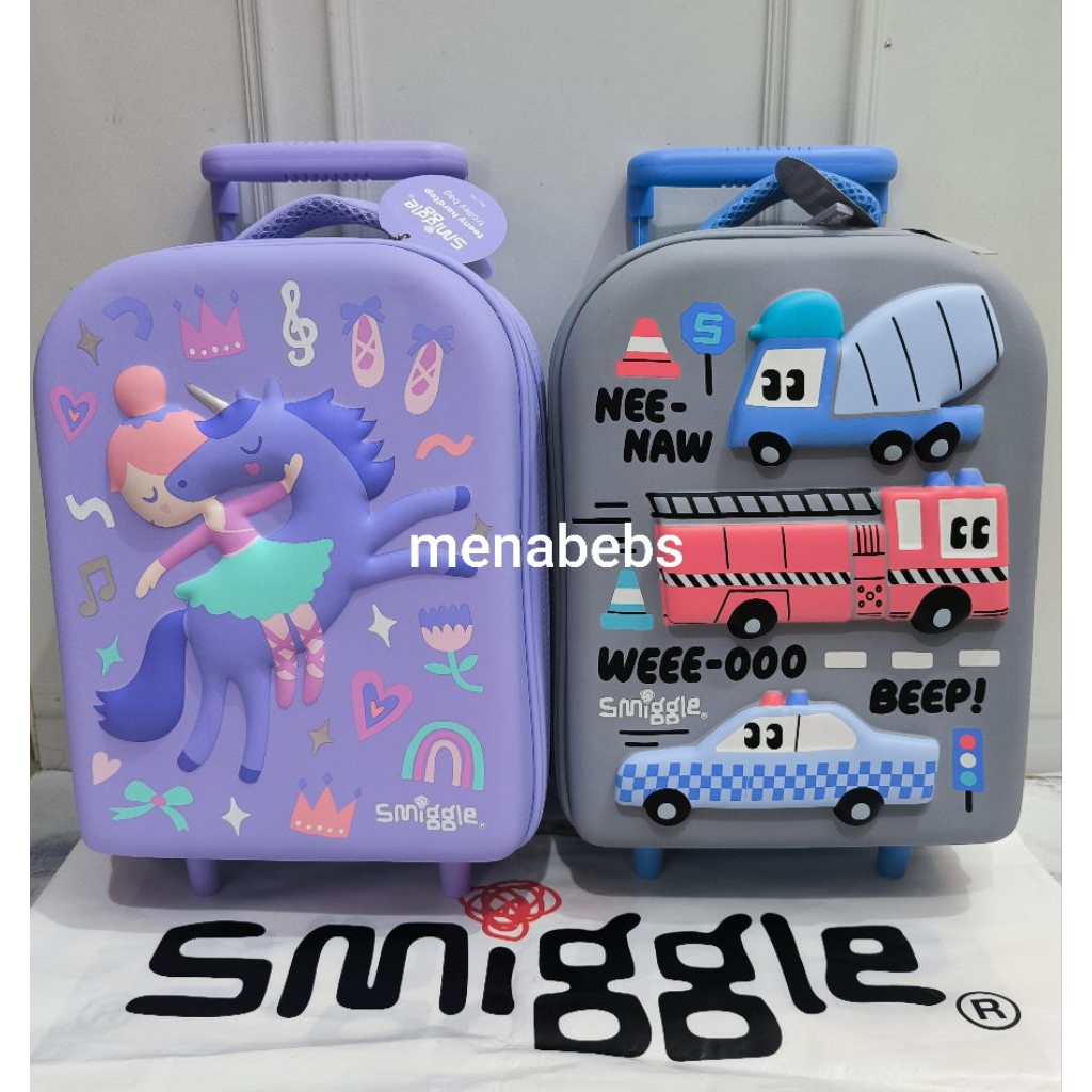 Smiggle bag Trolley Htop Glide Unicorn / Dino ori store