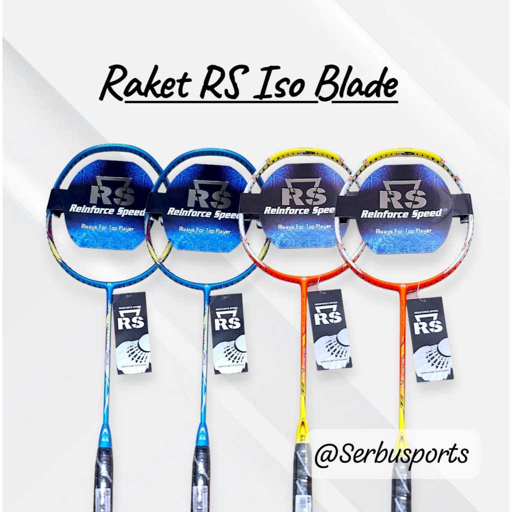 Raket Badminton RS Rainforce Iso Blade 35 Neo & 20 Neo II