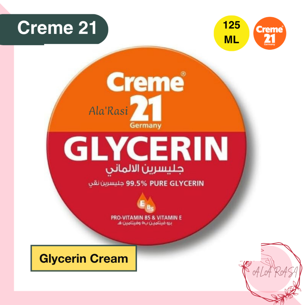 Krim Creme 21 Glycerin gliserin Pelembap Kulit 125 ml BPOM ASLI JERMAN