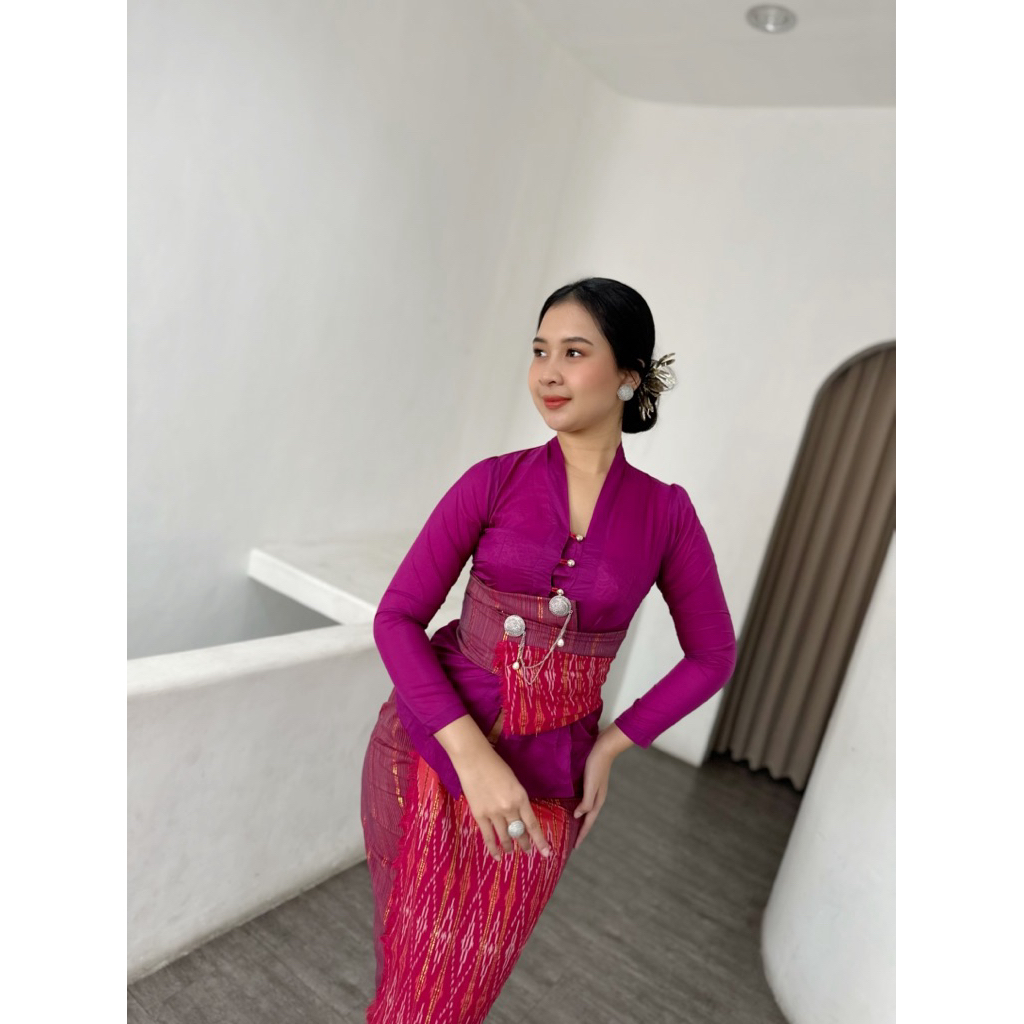 kebaya polos Kartini | kebaya Kartini murah
