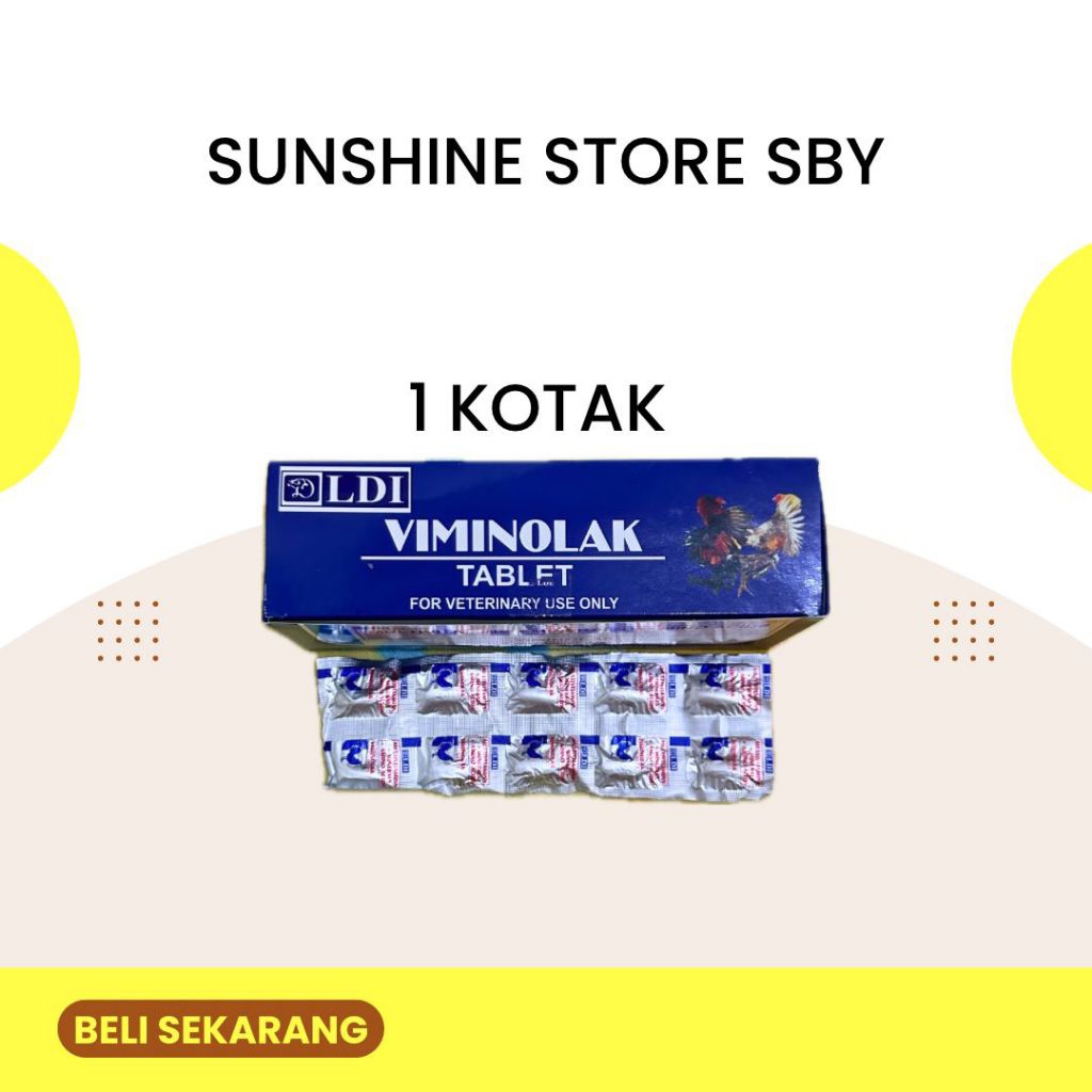 Viminolak vitamin ayam asli filipin 1box