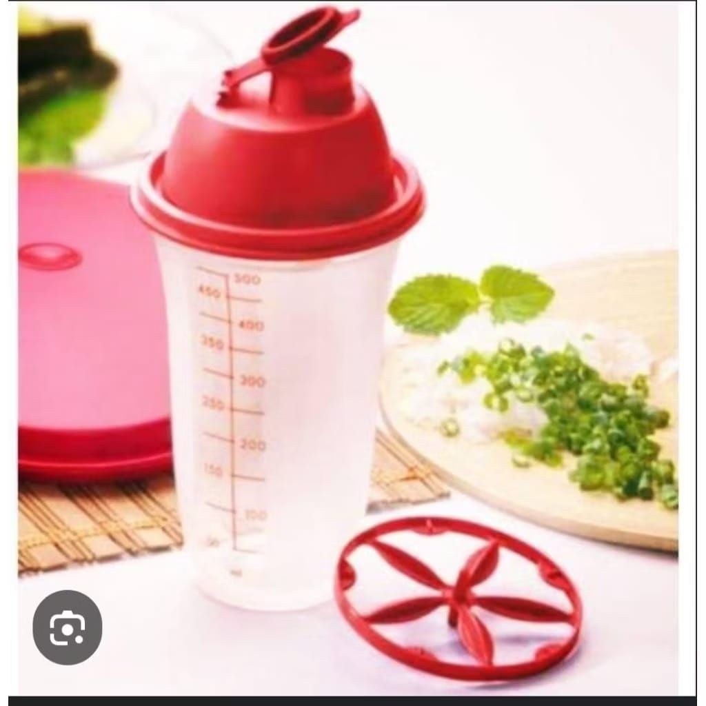 Tupperware Quick Shaker Bottle/Botol pengocok Minuman/Susu/Kopi/Es Batu