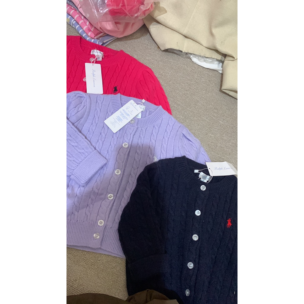 Cardigan Cable Ralph Lauren Anak