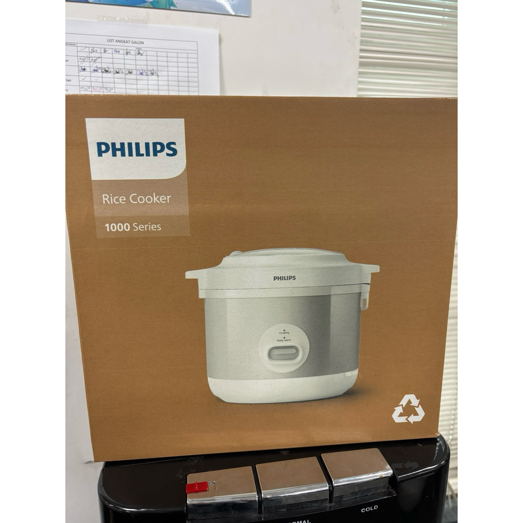 New Penanak Nasi Philips HD3003 1.8 Liter dengan Kapasitas Besar dan Pemanasan 3D