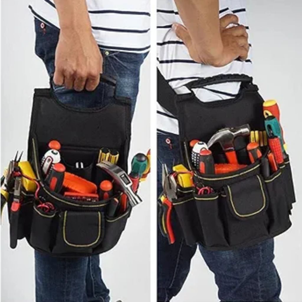 Tas pinggang jingjing tukang listrik - elektrikal Tool bag toolkit