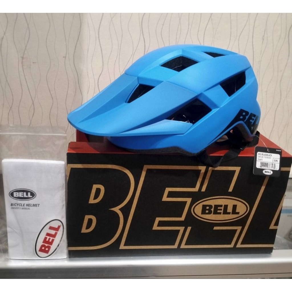 Helm BELL spark original new / helmet sepeda
