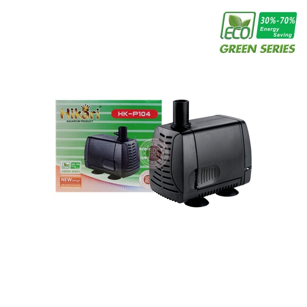 pompa celup kolam ikan hikari hk-p104 waterpump 104
